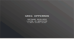 Desktop Screenshot of gopperman.com